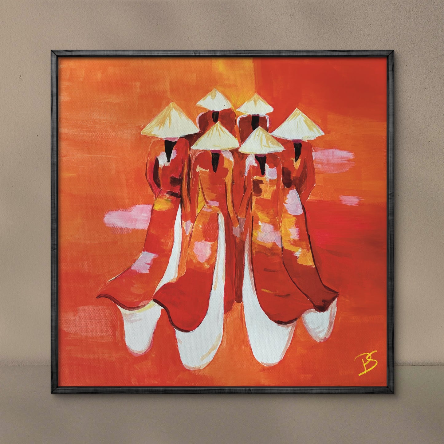 'Vietnamese Women' Painting