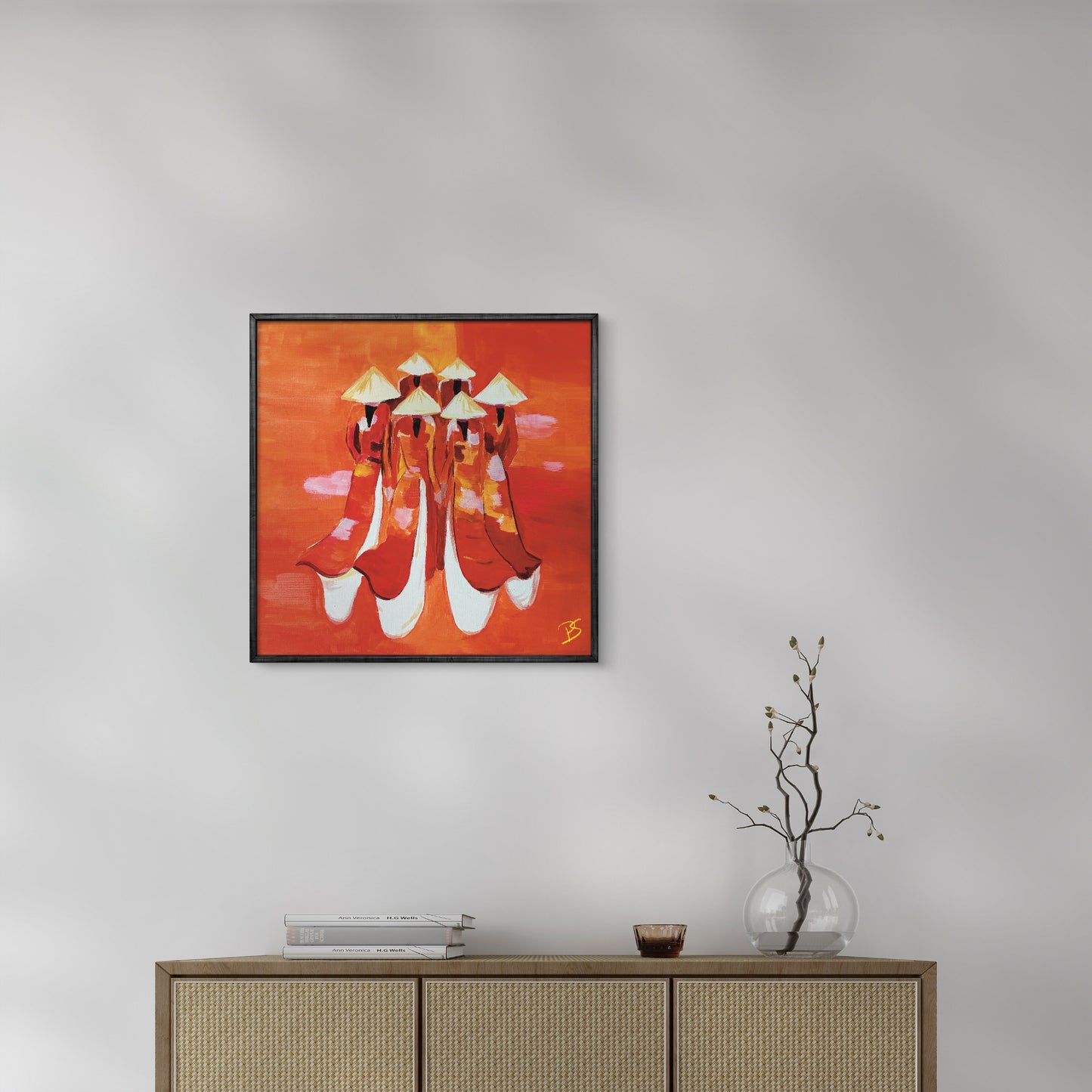 'Vietnamese Women' Painting