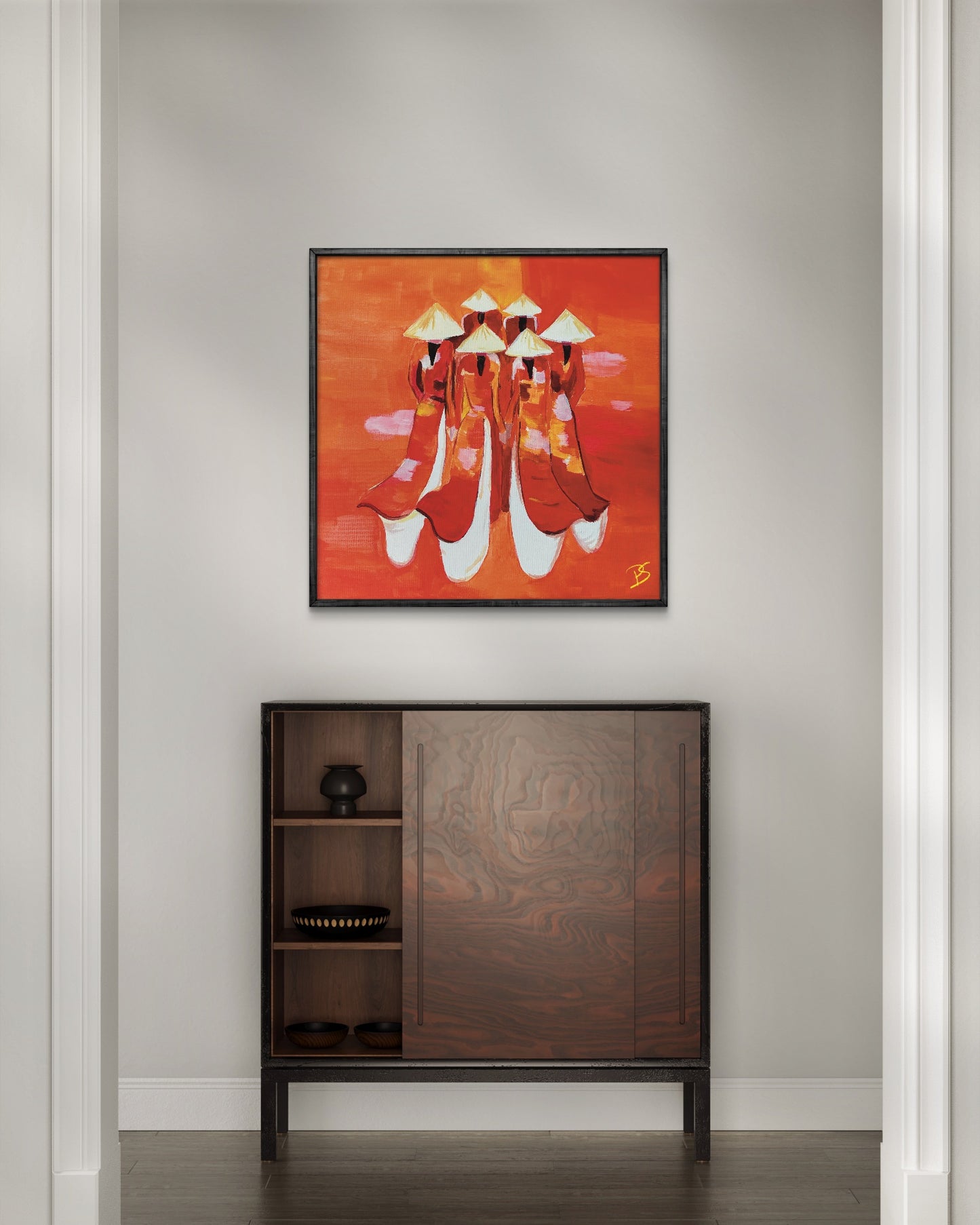 'Vietnamese Women' Painting