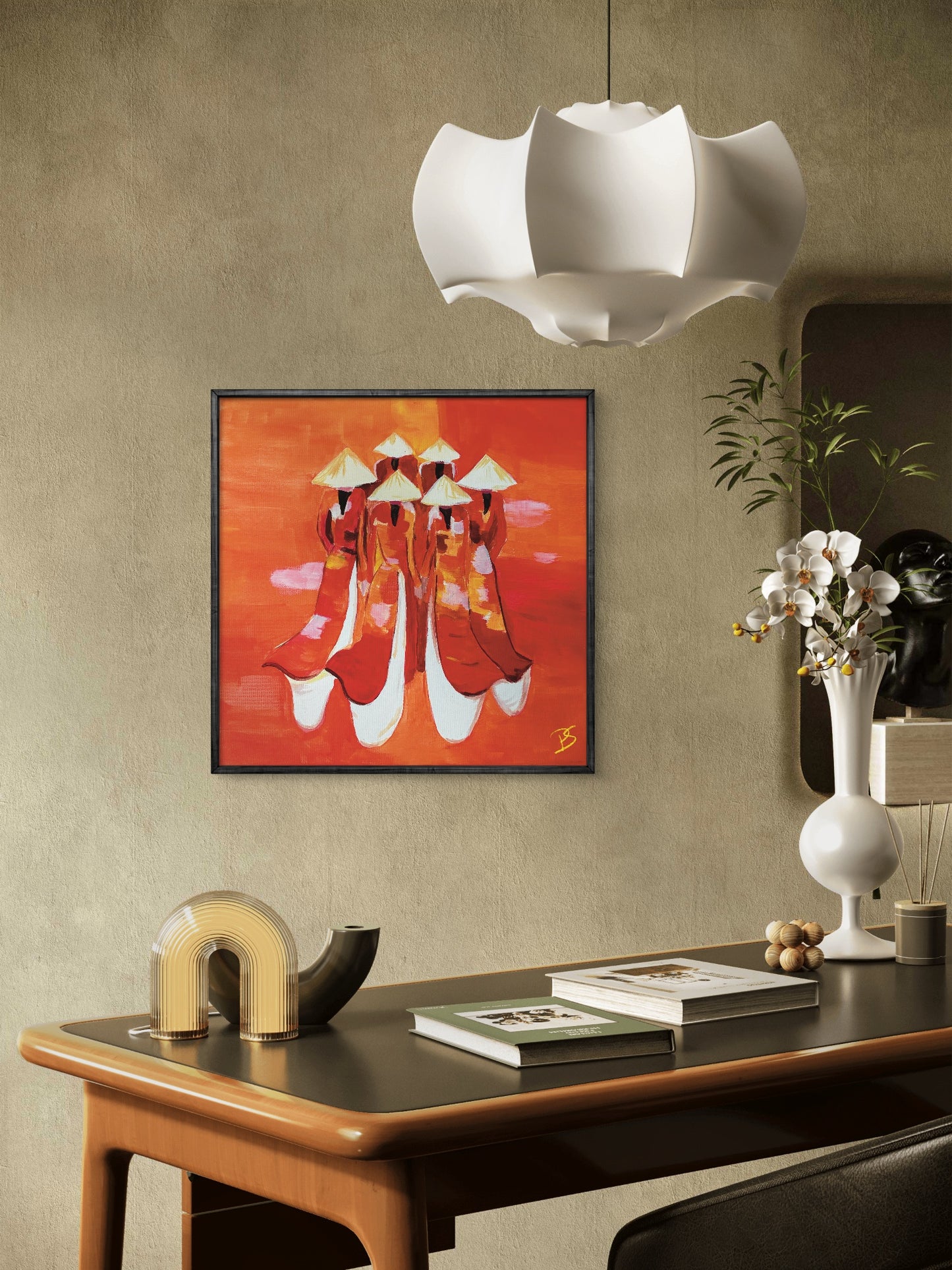 'Vietnamese Women' Painting