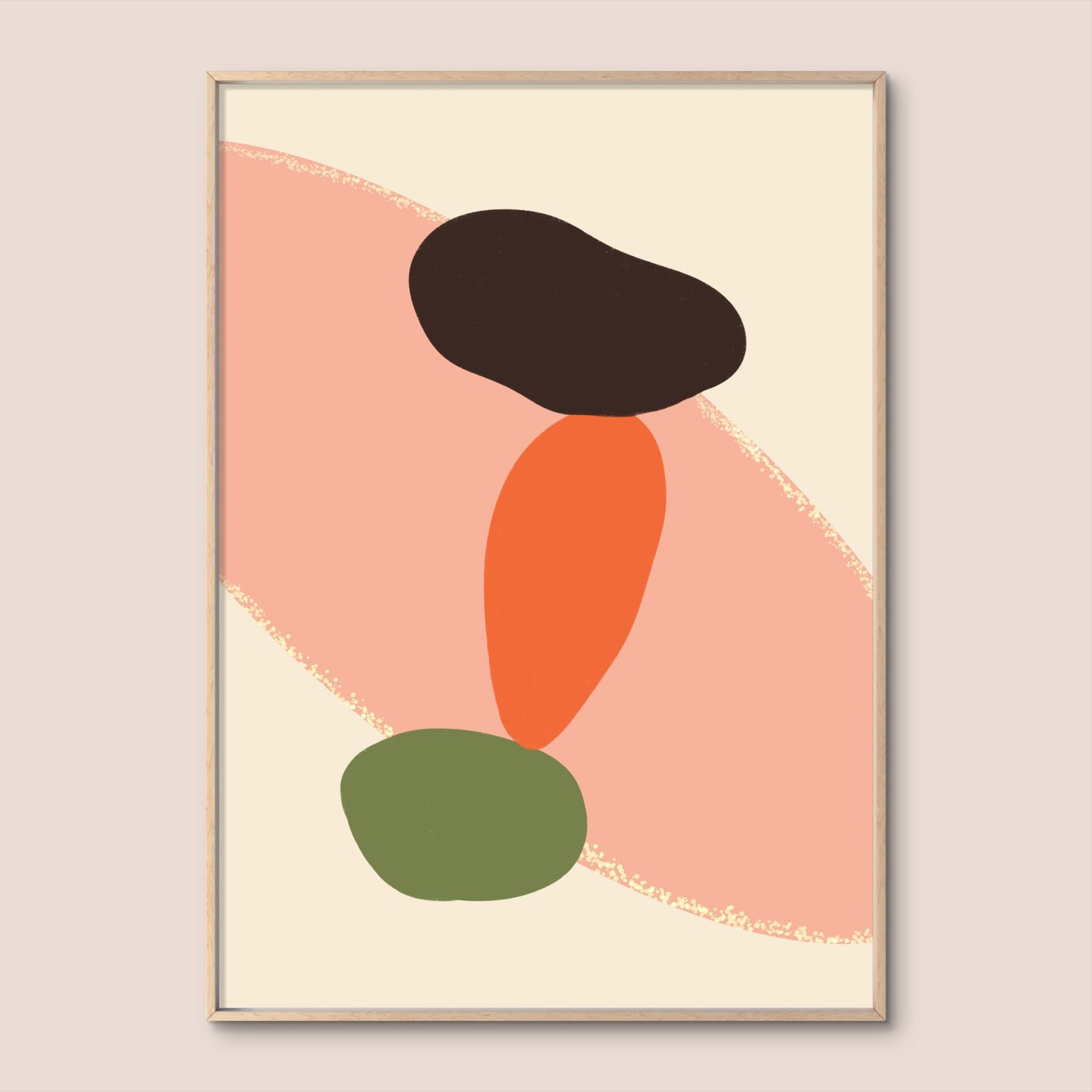 'Balance. Boho Series 01' Print