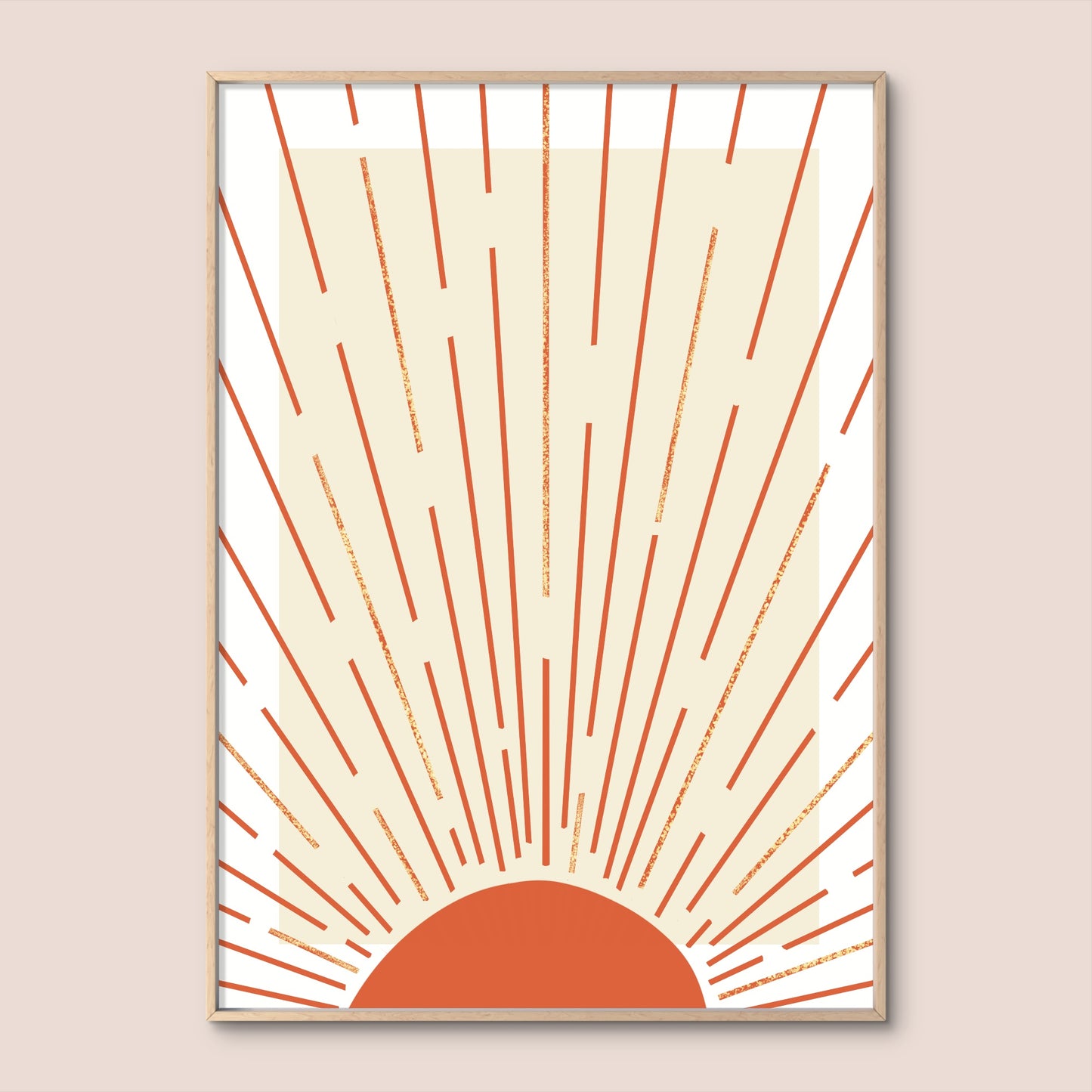 'Rise and Shine. Boho Series 01' Print
