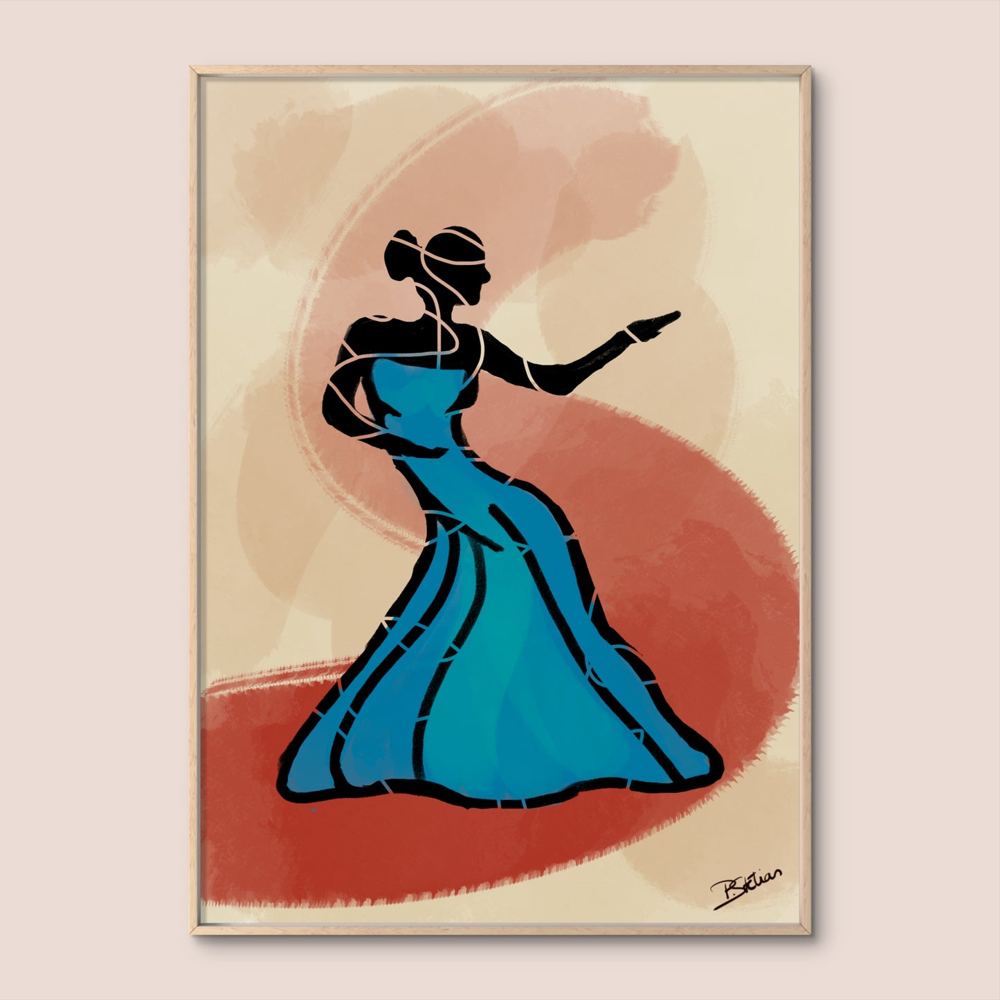 'Dance. Always.' Print