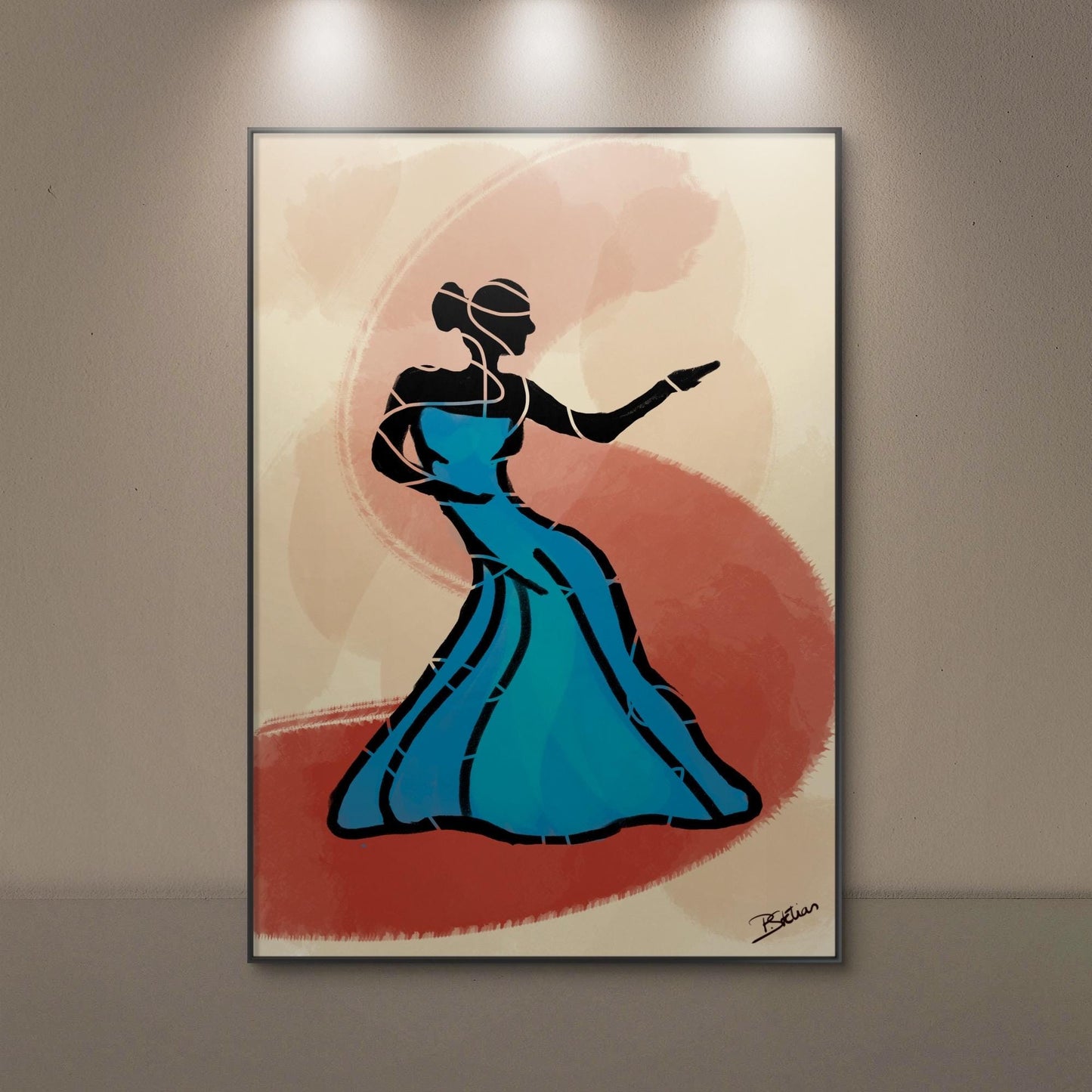 'Dance. Always.' Print