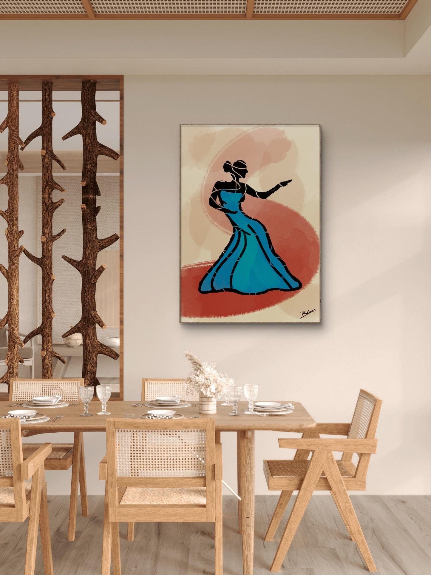 'Dance. Always.' Print