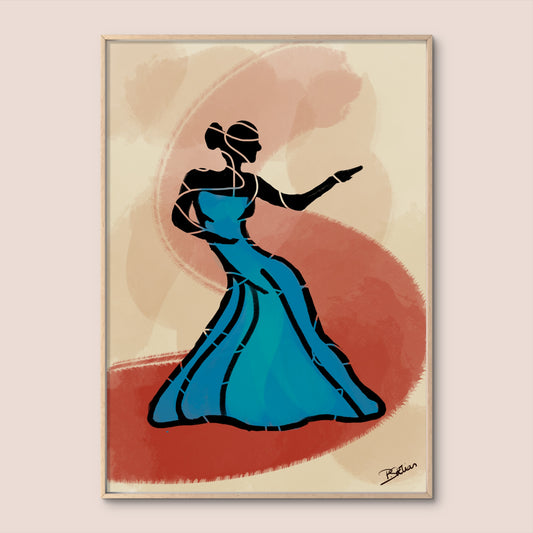 'Dance. Always.' Print