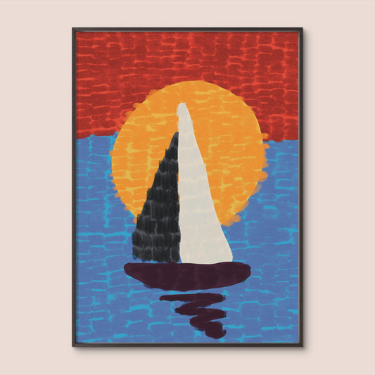 ‘Sailing away’ Print